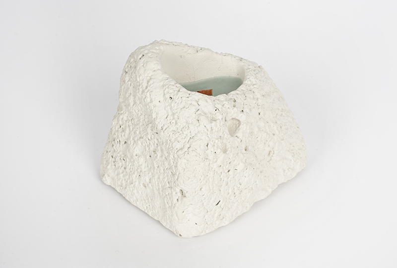 Natural Irregular High durability Cement Jar Candle