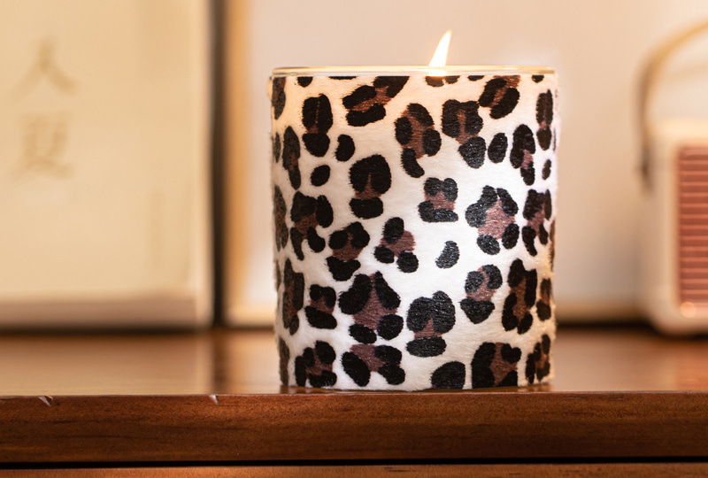Wild Pattern Decorative Art Candle